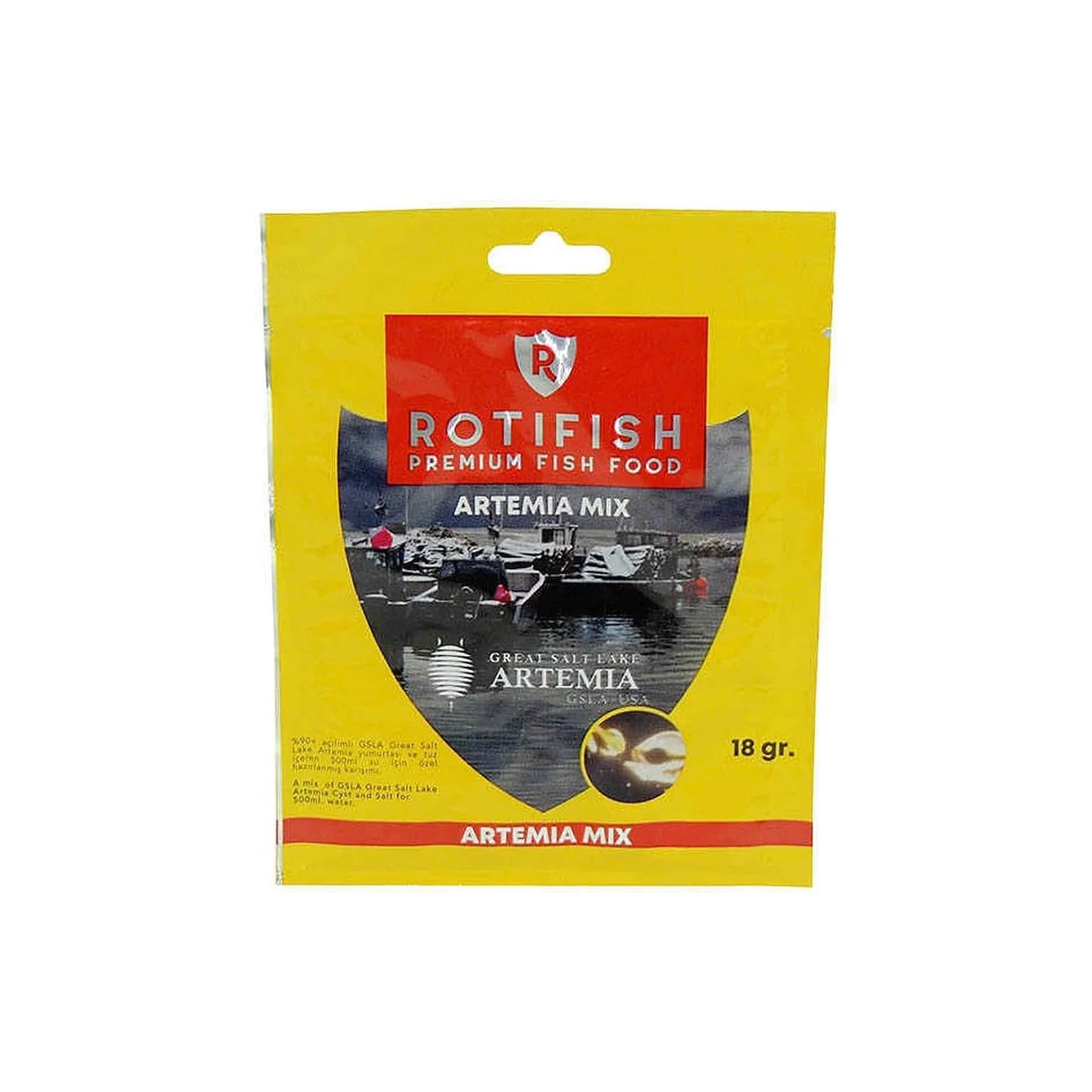 Rotifish Artemia Mix Yüksek Proteinli Canlı Yavru Balık Yemi 18 Gr
