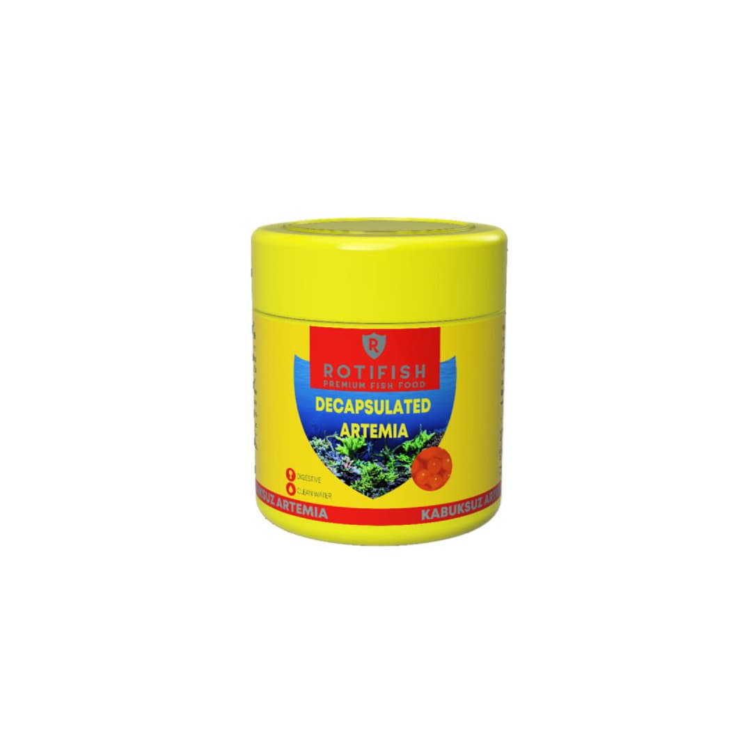 Rotifish Decapsulated Artemia Kabuksuz Balık Büyütme Yemi 50 ml