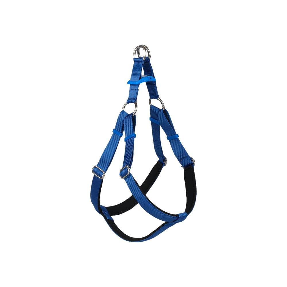 DOCA Soft Dokuma Mavi XL Köpek Göğüs Tasması (68-82 cm)