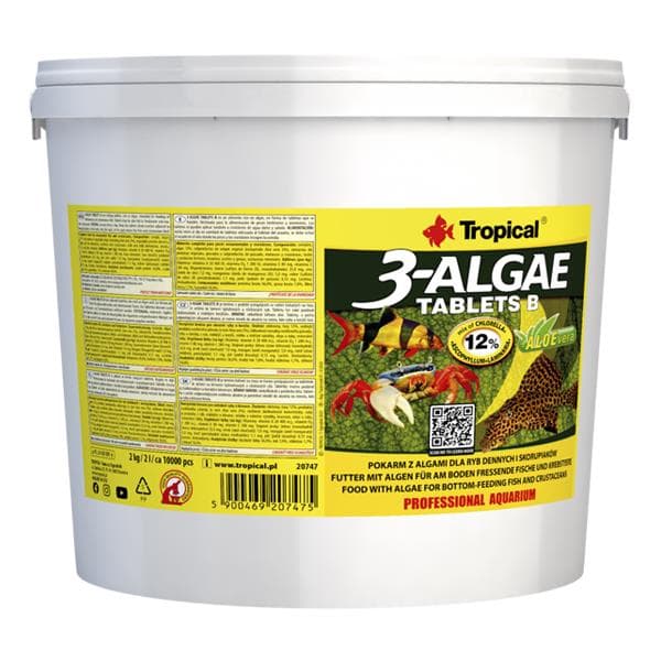 Tropical 3 Algae Tablets B 100 Adet