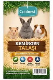 Coolnest Naturel Kemirgen ve Sürüngen Talaşı 15 Lt
