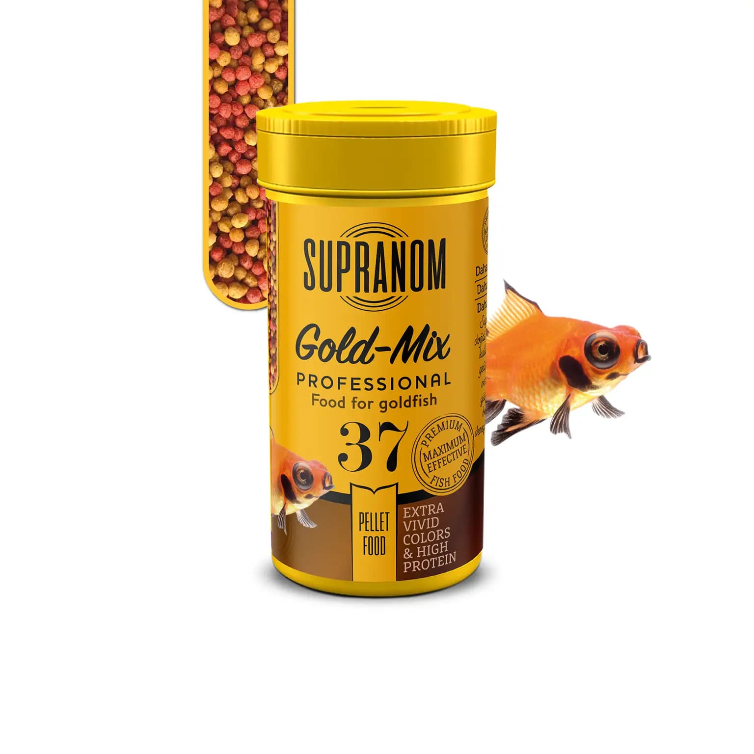 Supranom Gold-Mix Profesyonel Japon Balığı Yemi - 100 ml (No. 37)