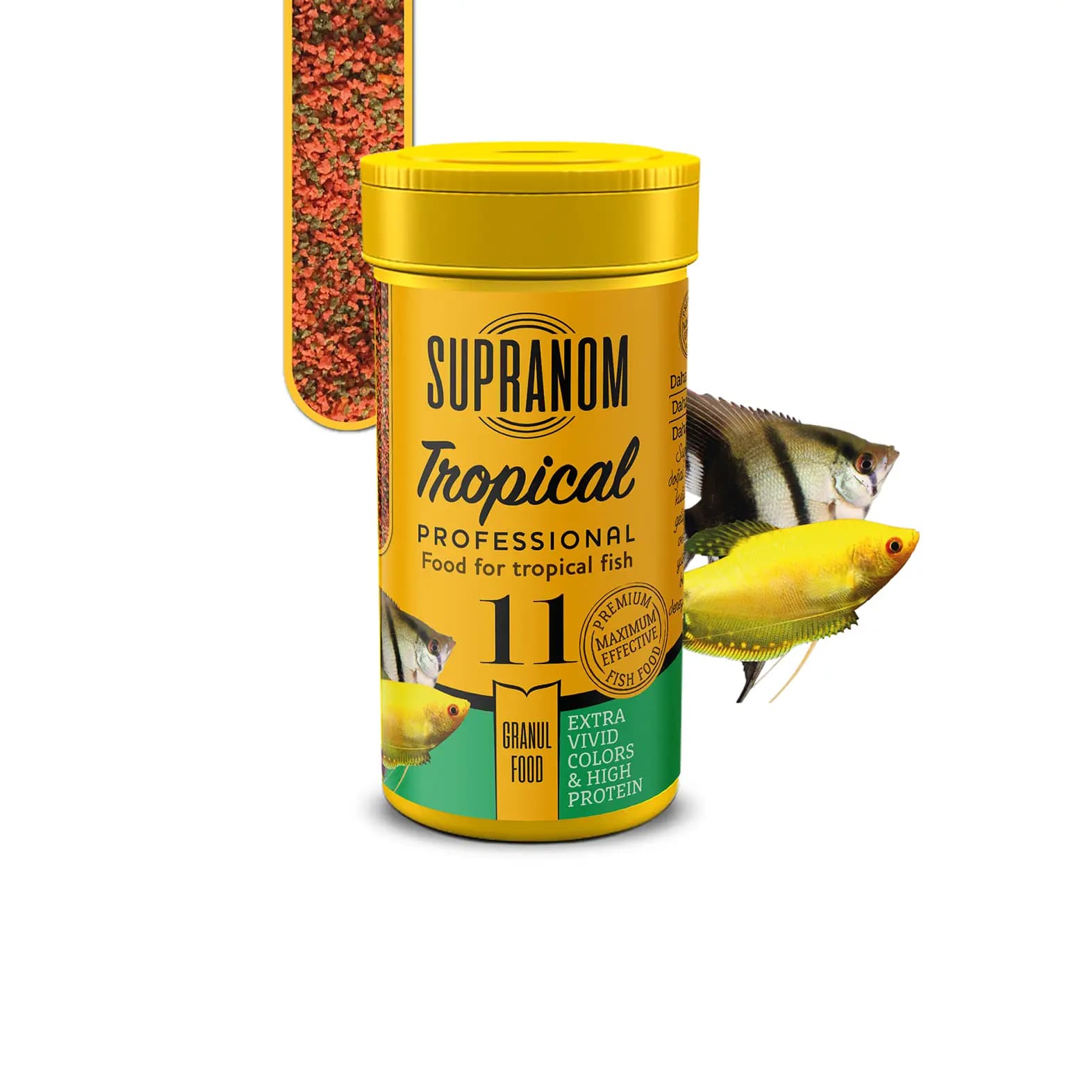 Supranom Tropical Profesyonel Granül Balık Yemi - 100 ml (No. 11)