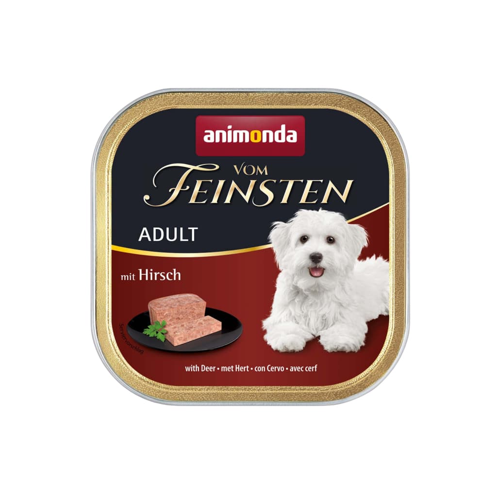 Animonda Vom Feinsten Geyik Etli Yetişkin Köpek Konservesi 150 gr