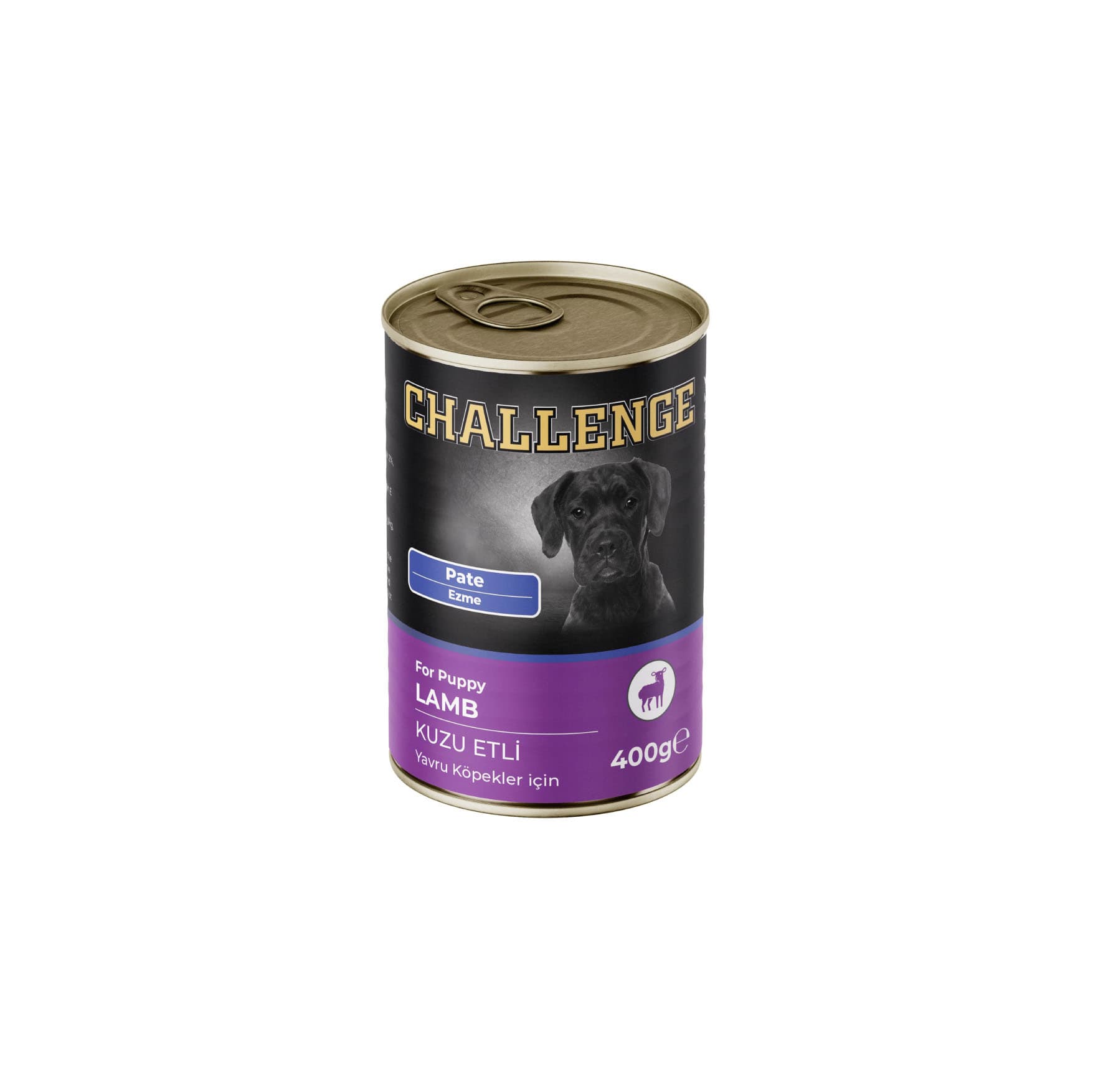 Challenge Jöle İçinde Kuzulu Pate Yavru Köpek Konservesi 400 GR