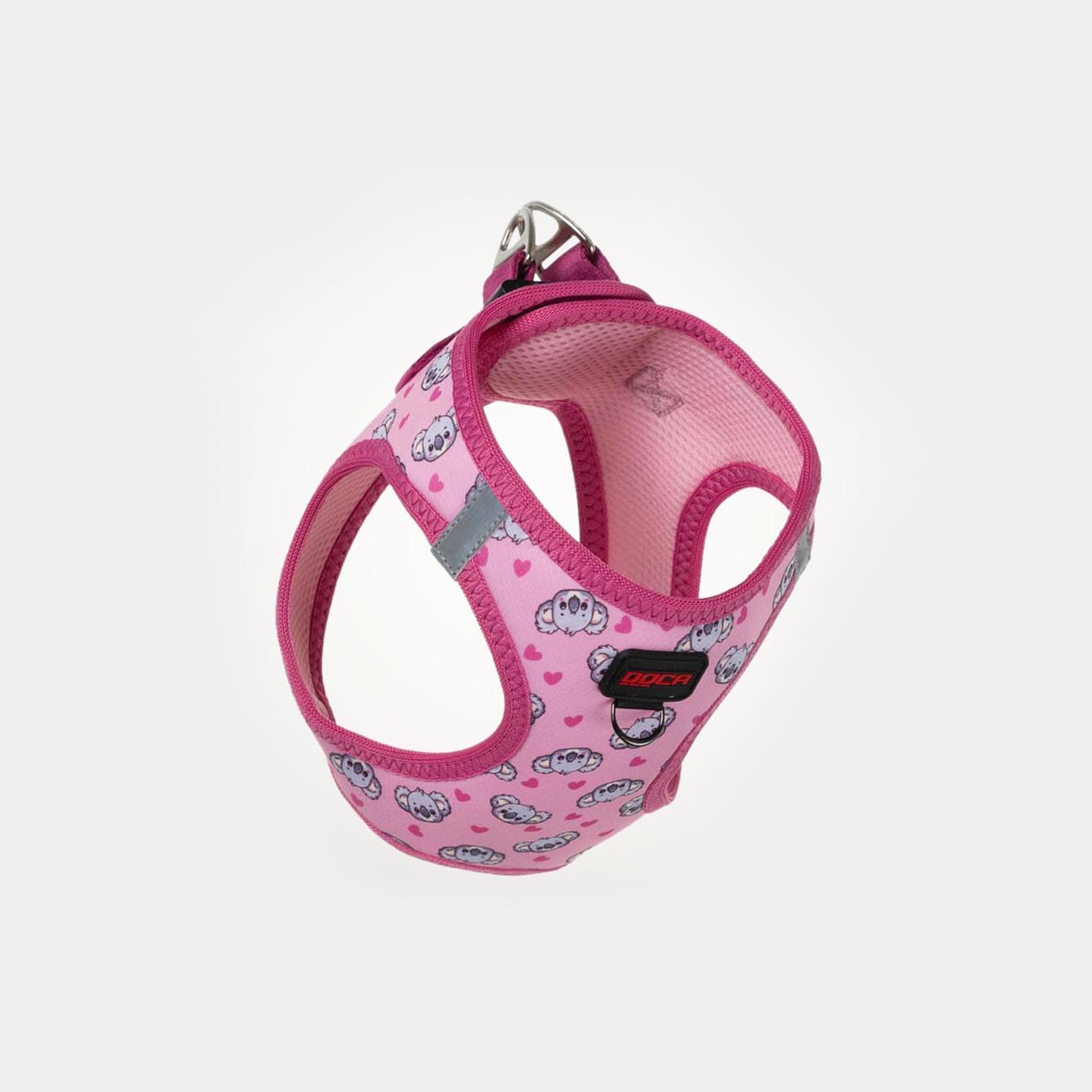DOCA Koala Air-Mesh Pembe Köpek ve Kedi Göğüs Tasması 2XS