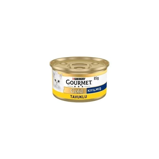 Purina Gourmet Gold Kıyılmış Tavuk Etli Yetişkin Kedi Yaş Maması 85 Gr