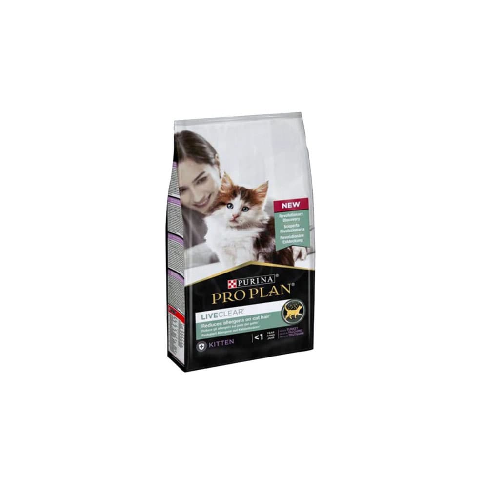 Pro Plan LiveClear Hindili Alerjen Azaltıcı Yavru Kedi Maması 1,4 kg