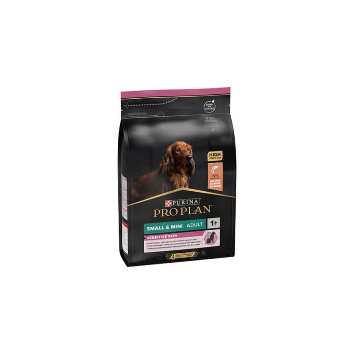 Pro Plan Small & Mini Adult Hassas Ciltler İçin Somonlu Küçük Irk Yetişkin Köpek Maması 3 KG