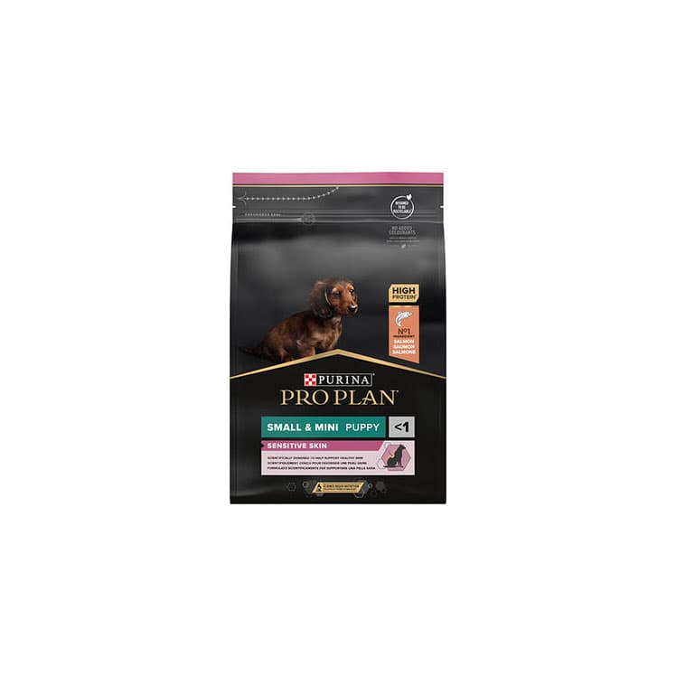 Pro Plan Small & Mini Puppy Sensitive Skin Somonlu Yavru Köpek Maması 3 KG