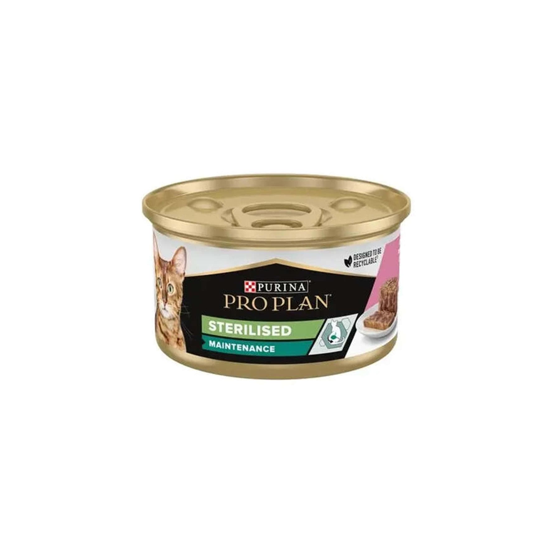 Pro Plan Sterilised Somon ve Ton Balıklı Kısırlaştırılmış Kedi Yaş Maması 85 Gr