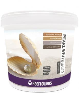 ReeFlowers Pearl White Sand Doğal Akvaryum Kumu 1-1,5 mm 1 Kg