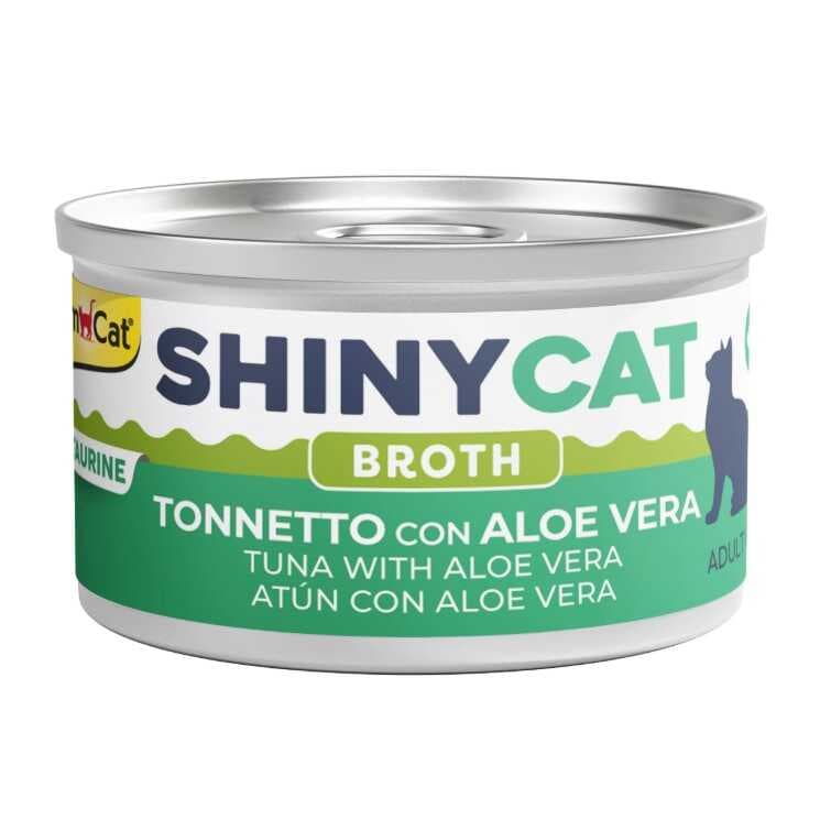 Gimcat Shinycat Aloe Veralı Ton Balıklı Kedi Konserve Maması 70 Gr