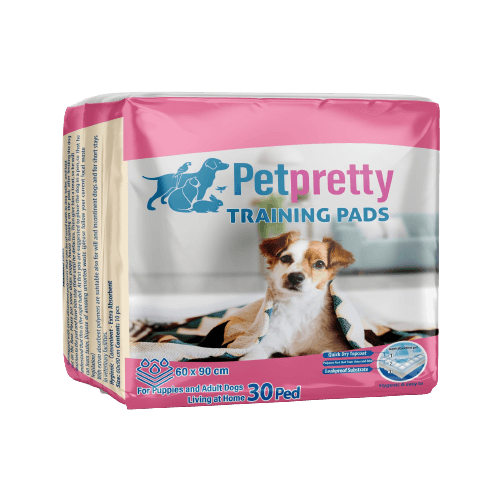 Petpretty Naturel Köpek Tuvalet Eğitim Pedi 60x90 cm (30'lu Paket)