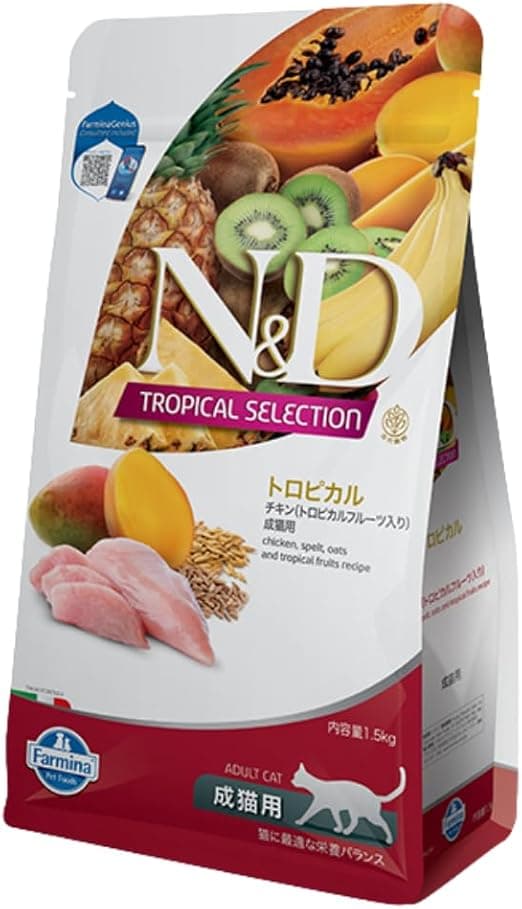 N&D Tropical Selection Tavuk Etli 1.5 kg Yetişkin Kedi Maması