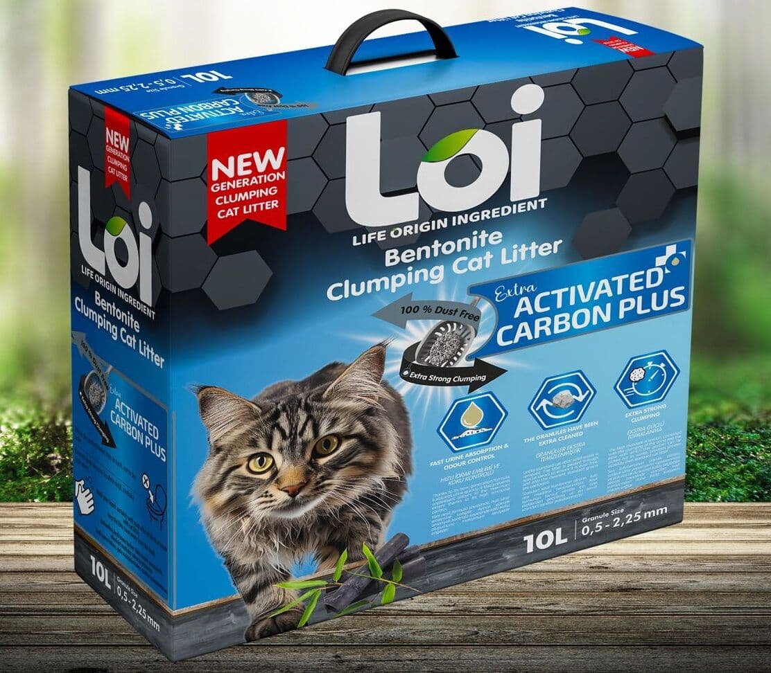 Loi Extra Akti̇f Karbonlu Plus Kedi̇ Kumu 10 Lt