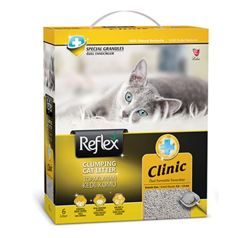 Reflex Klinik Topaklanan Kedi Kumu 6 Lt